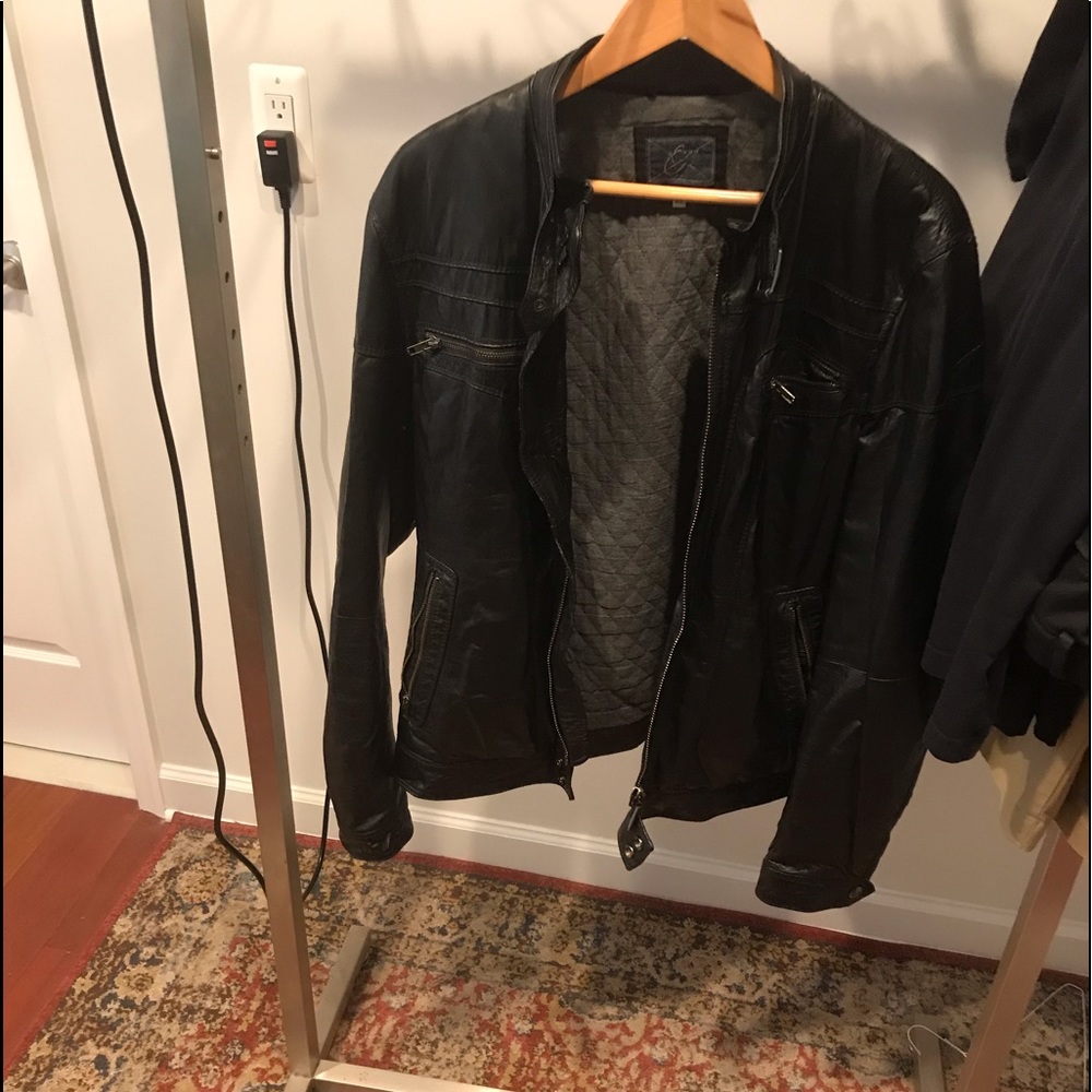 Leather jacket